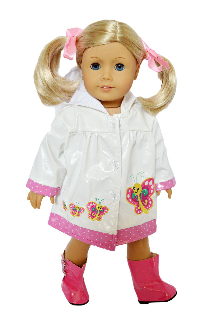 american girl doll raincoat