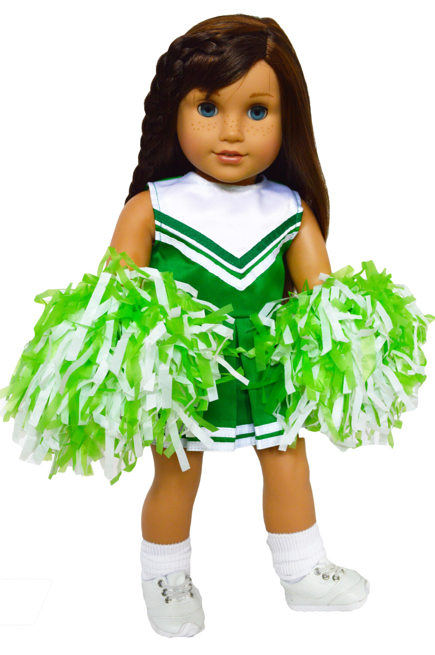 My Brittany S Green And White Cheerleader Outfit For American Girl