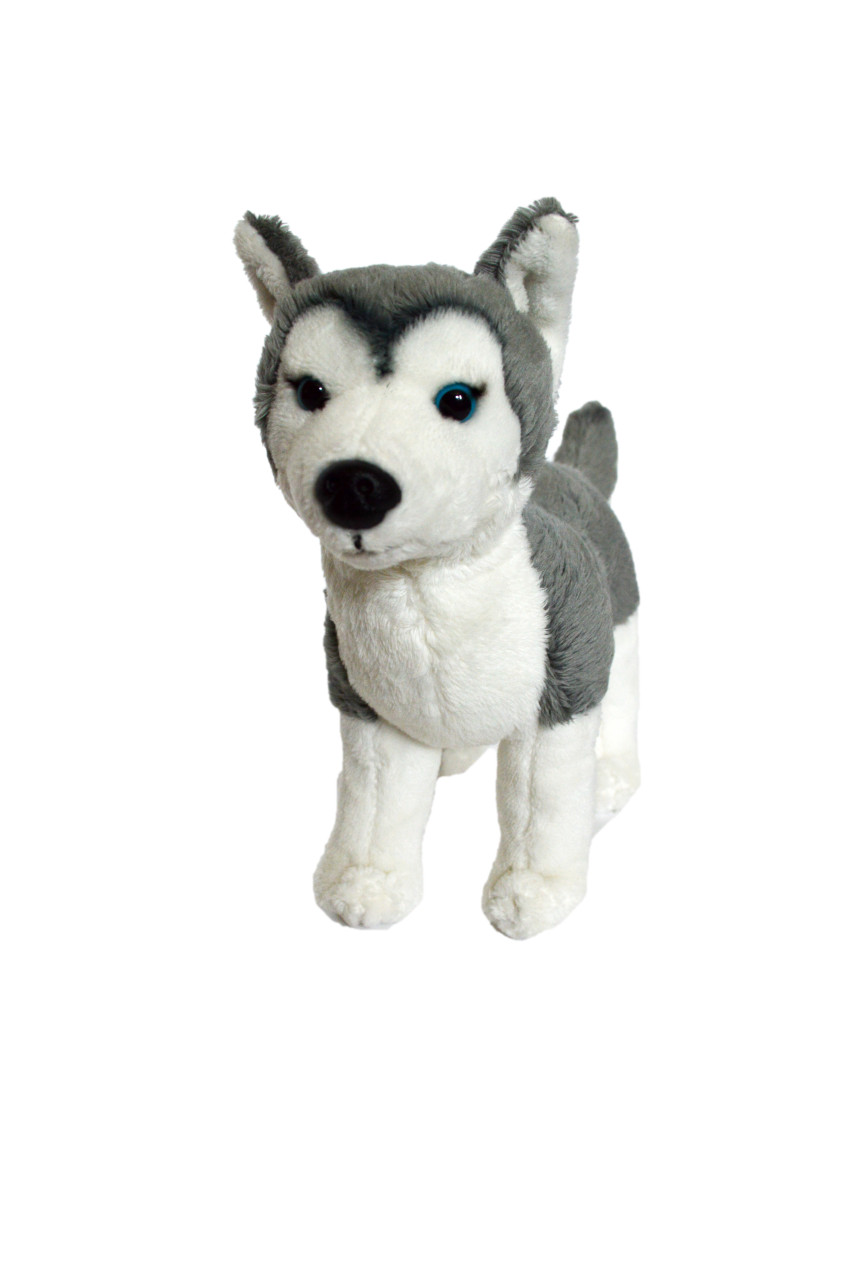 white husky plush