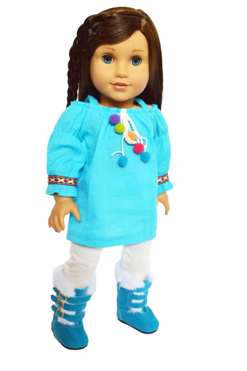 Blue Baby Doll Outfit Fits American Girl Dolls And My Life As Dolls 18 Inch Doll Clothes Blue Baby Doll Outfit Fits American Girl Dolls And My Life As Dolls 18 Inch Doll Clothes