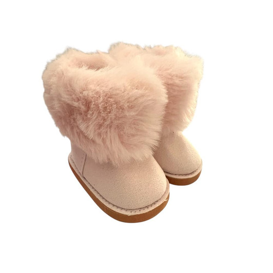 18 Inch Doll Blush Boots – Soft Pink Boots by MBD® Doll Clothing, Fits All 18-Inch Dolls