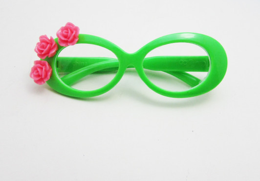 Tropical Green Glasses For American Girl Dolls