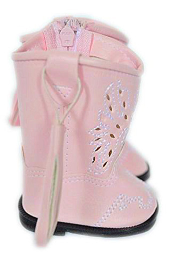My Brittany's Pink Western Boots for 18 Inch American Girl Dolls