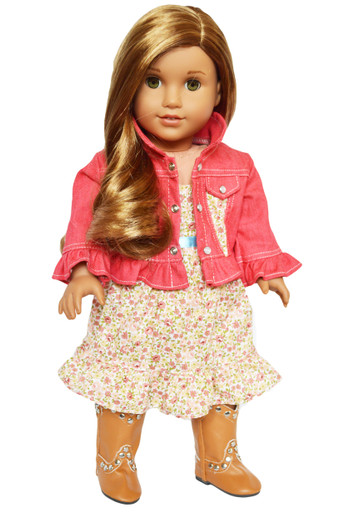 american girl doll western outfit