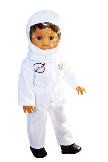 My Brittany's White Astronaut Nasa Outfit for American Girl Dolls- 18 Inch Doll Clothes