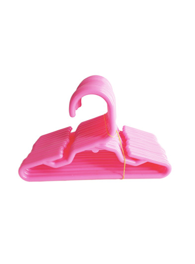 Doll 18/" Lavender 7 inch Tubular Hangers Pack of 24