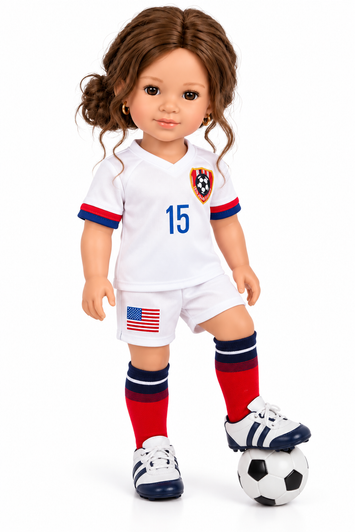 My Brittany's All American Soccer Player Outfit for American Girl Dolls
