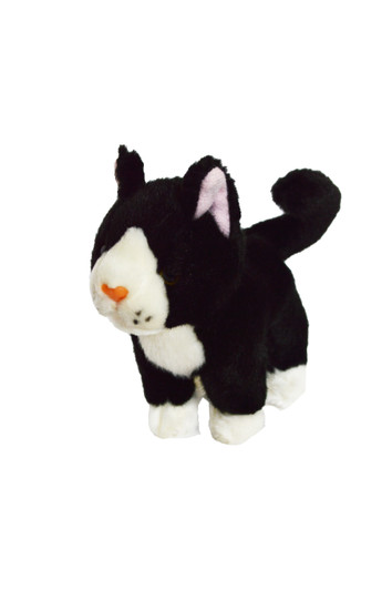 8 Inch Black and White Kitten for American Girl Dolls