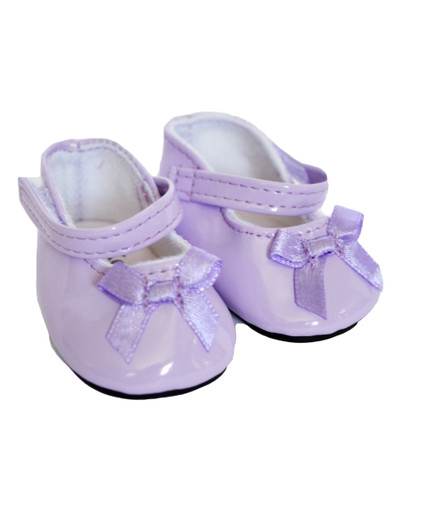 Lavender Mary Janes Fits 18 Inch Dolls