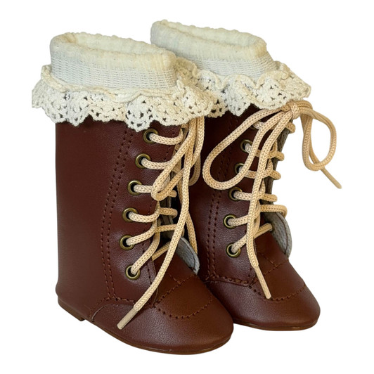 18 Inch Doll Victorian Doll Boots Colonial