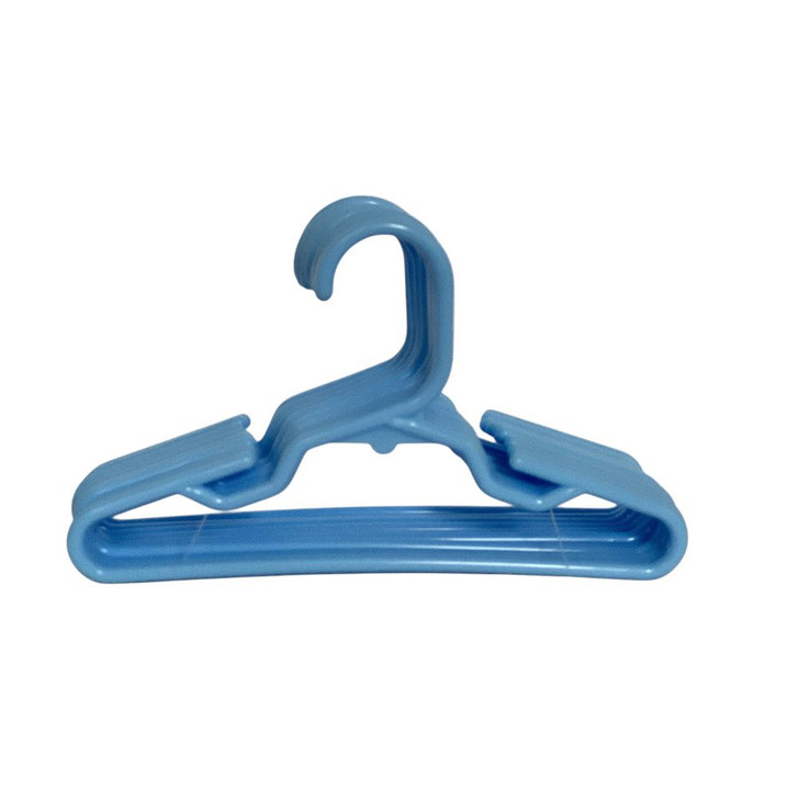 12-Pack 7" Blue Doll Clothes Hangers – Fits 18 Inch Dolls Like Kennedy and Friends, American Girl®, and Our Generation®