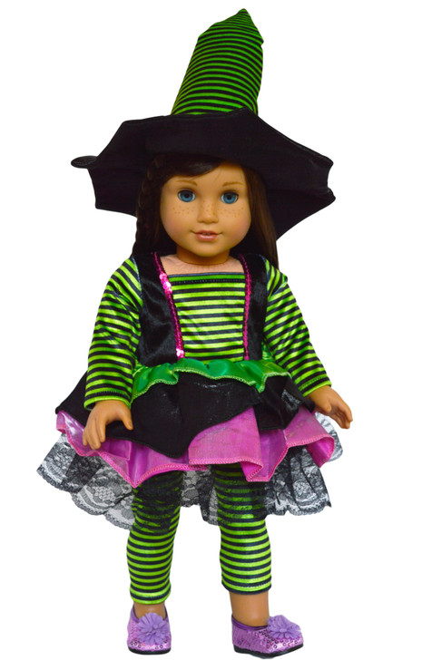 MBD® Modern Witch Costume for 18 Inch Dolls