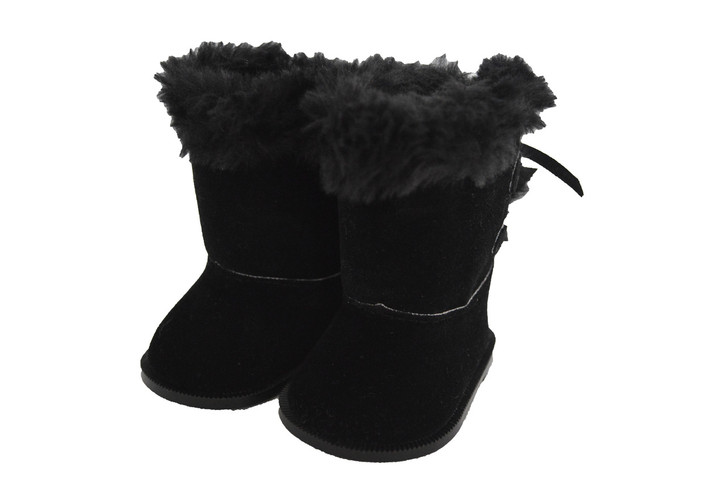 My Brittany's Black Hugg Boots for 18 Inch Dolls