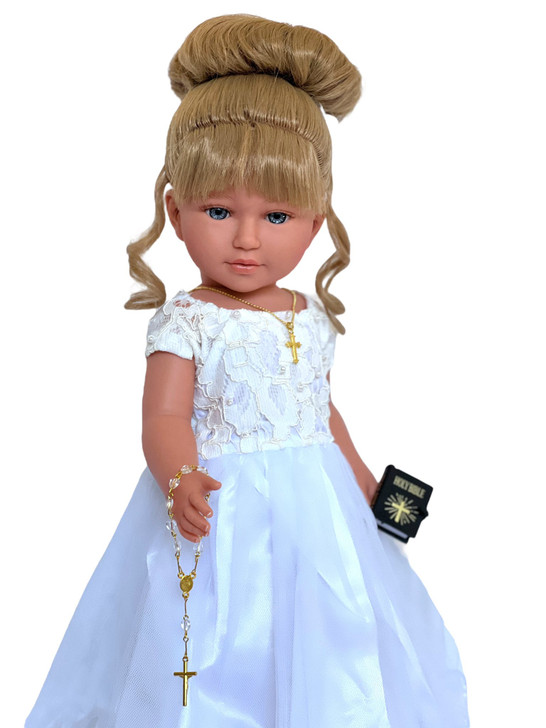 2013- Lorelei ™ Communion Gown - Complete Communion Gown for Your 18 Inch Doll