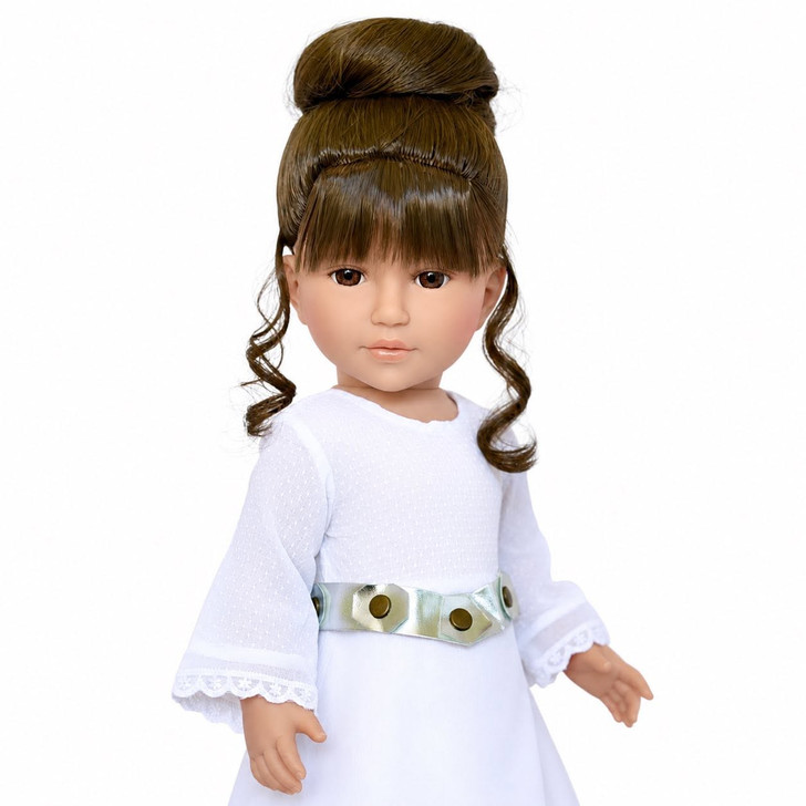 18 inch doll dress and shoes