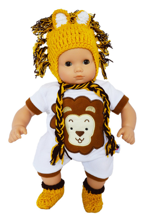 My Brittany's "I'm a Little Lion" Outfit for Bitty Baby Dolls