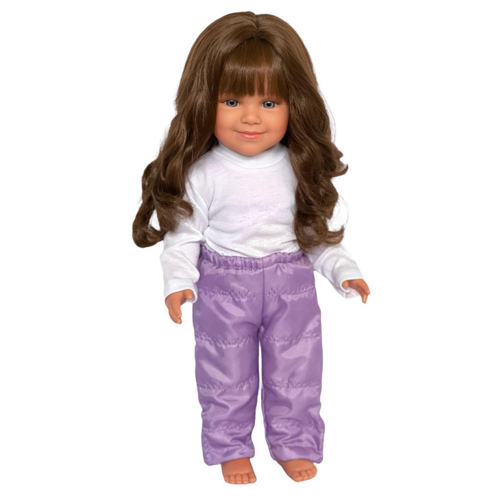 18 Inch Doll Clothes- Purple Snowsuit Fits 18 Inch Dolls