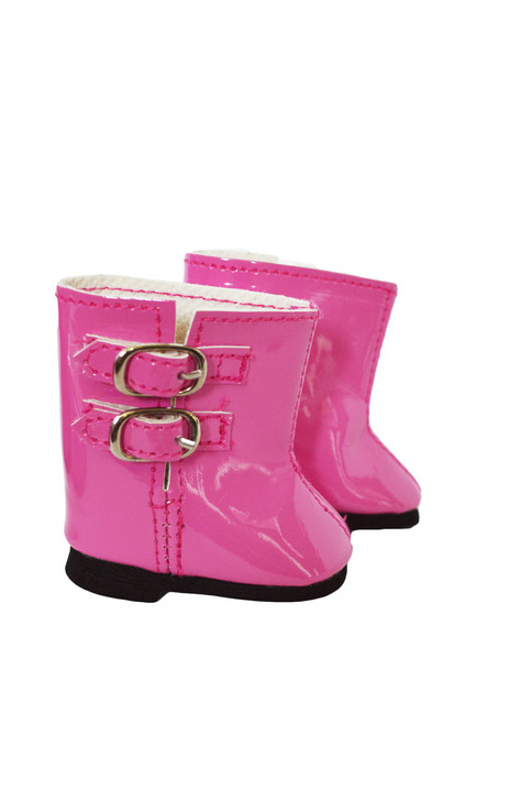 My Brittany's Pink Rain Boots for Wellie Wisher Dolls