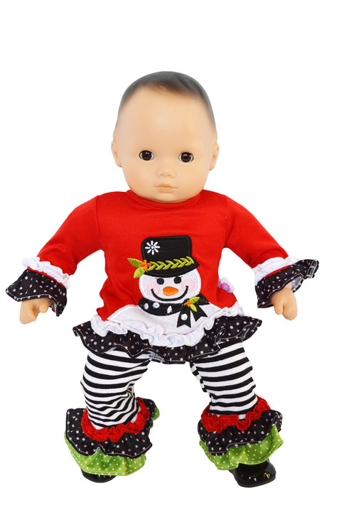 baby snowman outfit