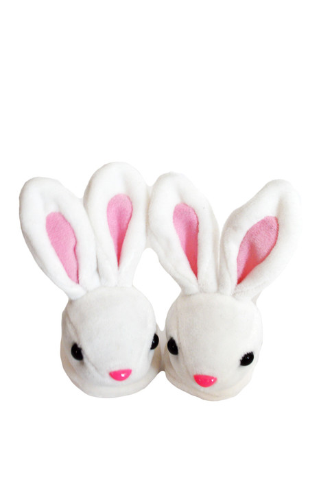 Bunny Slippers for 15-18 Inch Dolls