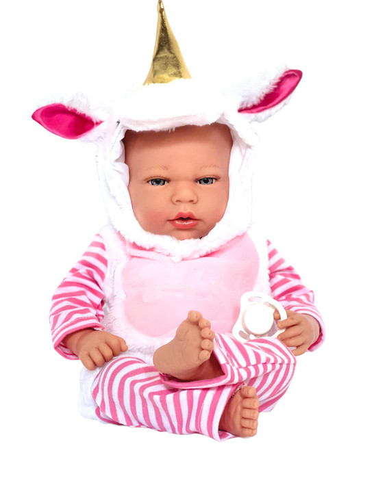 15 Inch Baby Doll Clothes- Unicorn Costume for Baby Dolls