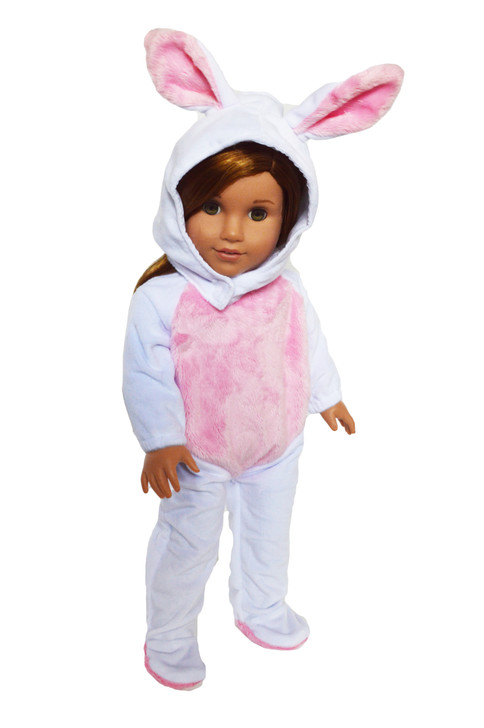 White Bunny Costume for American Girl Dolls