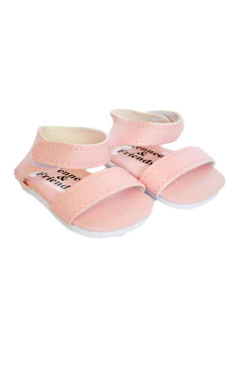 Pink Summer Sandals Fits 18 Inch Dolls