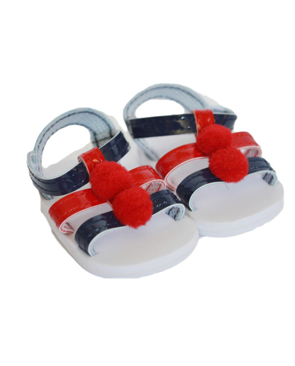 Fourth of July Sandals Fits 15" and 18" Dolls