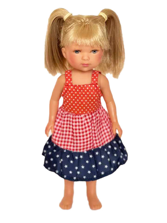 Getting Ready to Wave Dress For Our Little Siblings Dolls