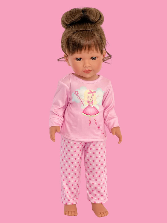 Magical Dreams: Starry PJs with Tooth Fairy and Wand for 18 Inch Kennedy and Friends Dolls