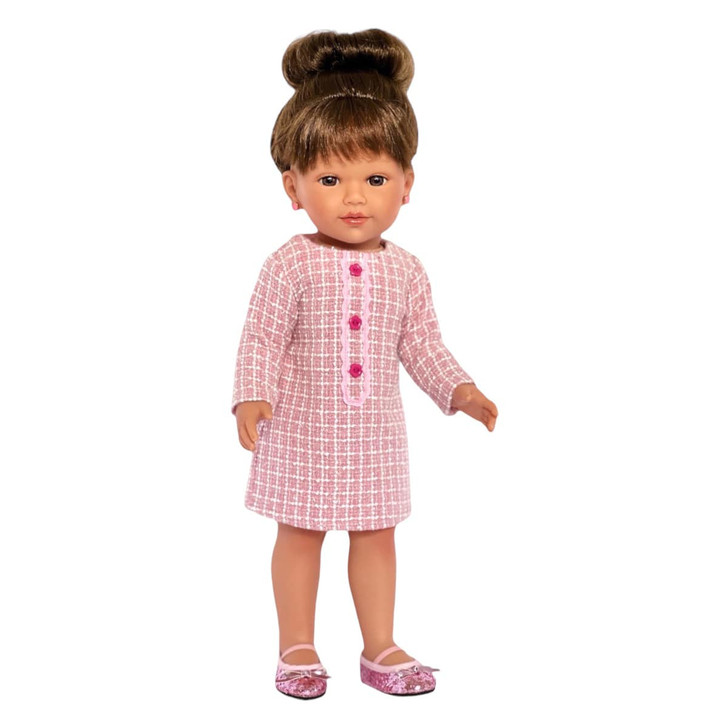 Pink Designer Dress Fits 18 Inch Fashion Girl Dolls- Delayed