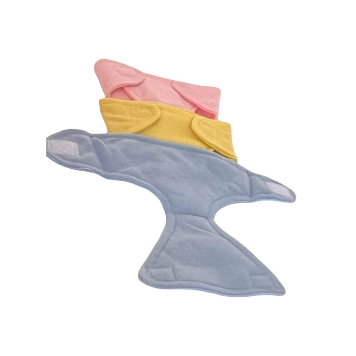 3-Pack Baby Doll Diapers – Pink, Yellow & Blue – Fits 15-Inch Dolls Like Bitty Baby™, Berenguer, and More