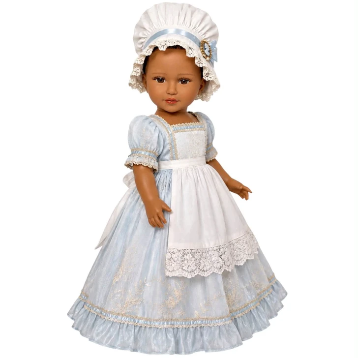 My Brittany's® Bridgerton-Inspired Regency Doll Gown Fits 18 Inch Dolls