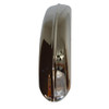 Throttle Addiction Chrome Wassell Style Ribbed Fender - 5 Wide