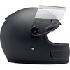 Biltwell - Gringo SV Helmet - Flat Black - Right visor up