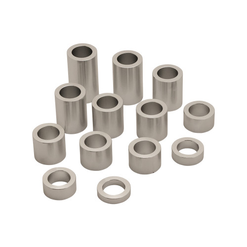 13 Piece Axle Spacer Kit - 3/4" - Silver