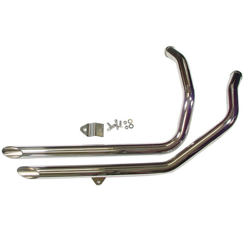 Mid USA Sportster Drag Pipes Exhaust 1986-2003