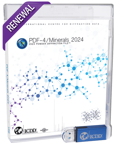 PDF-4/Minerals 2024 - Renewal from 2023 to 2024 - Academic Price