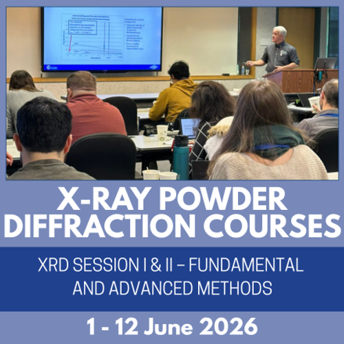 XRD Courses - Session I and II  XRD Courses - Session I and II