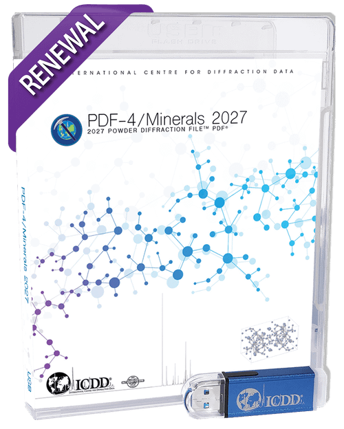 PDF-4/Minerals 2027 - Renewal from 2026 to 2027 - Academic Price (USB)