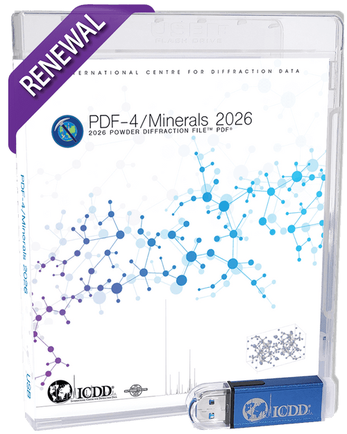 PDF-4/Minerals 2026 - Renewal from 2025 to 2026 -  List Price (USB)