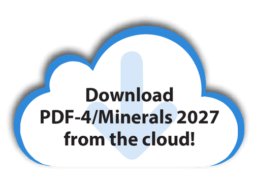 PDF-4/Minerals 2027 - New - Academic Price (Cloud Download)