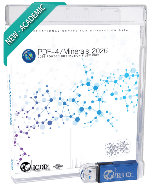 PDF-4/Minerals 2026 - New - Academic Price (USB)