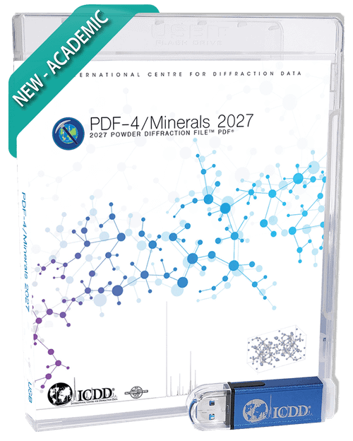 PDF-4/Minerals 2027 - New - Academic Price (USB)