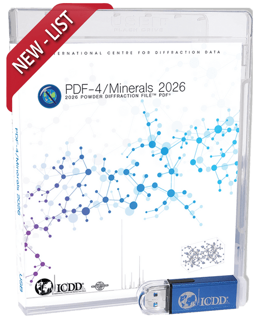PDF-4/Minerals 2026 - New - List Price (USB) 