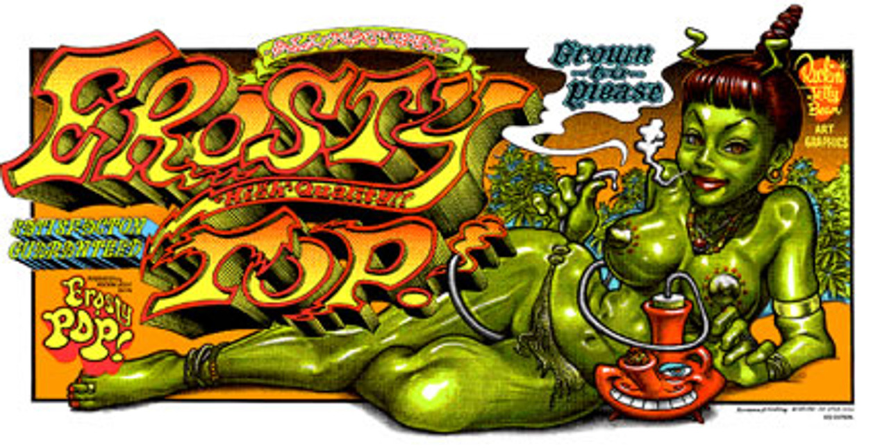 Rockin JellyBean Erosty Top Silkscreen Poster