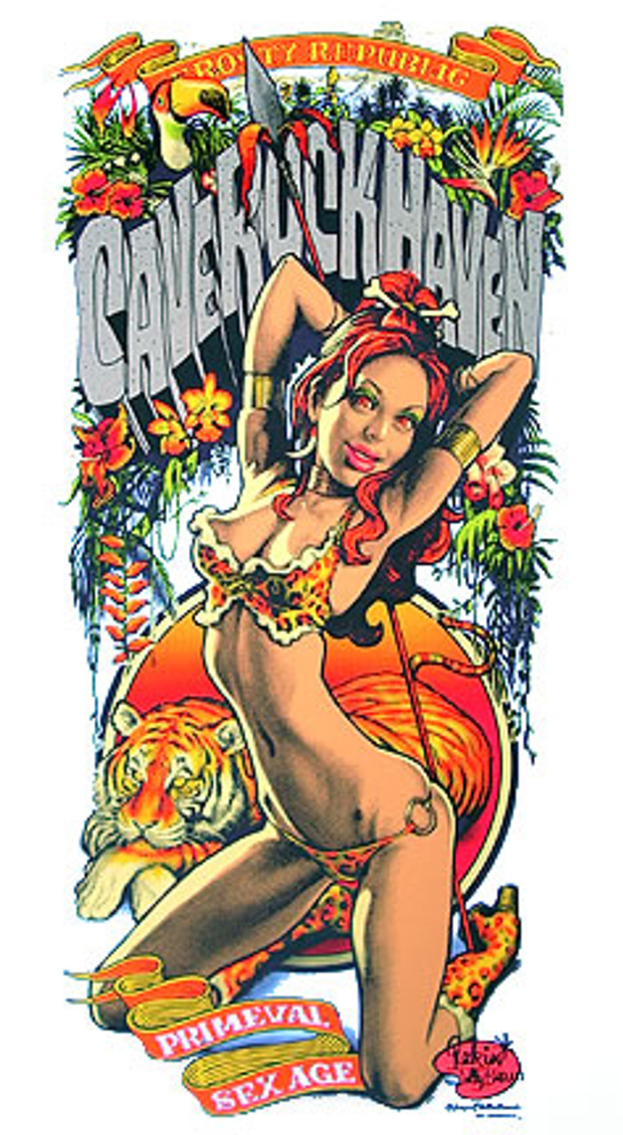 Rockin Jellybean Cave Rock Haven Silkscreen Poster