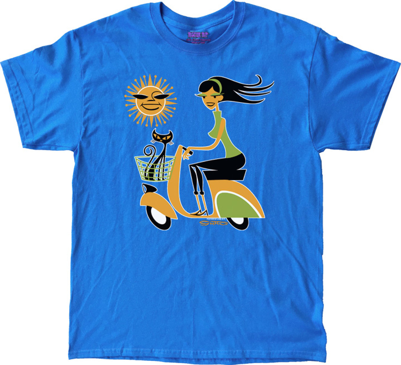 Shag Scooter T Shirt