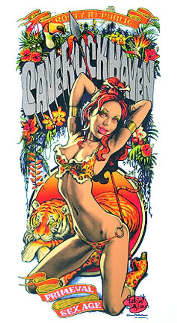 Rockin Jellybean Cave Rock Haven Silkscreen Poster Image