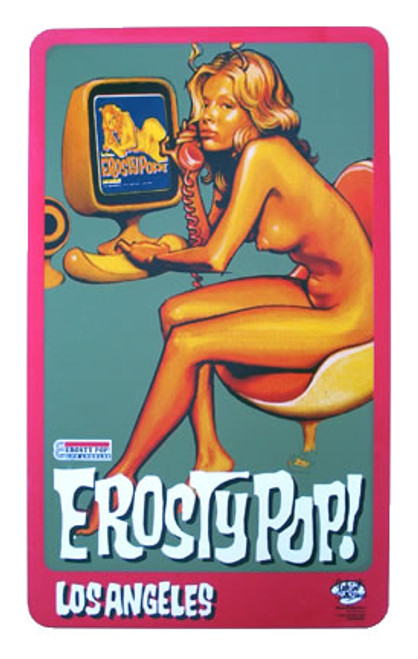 Rockin JellyBean 'Erosty Pop' Race Queen Silkscreen Poster